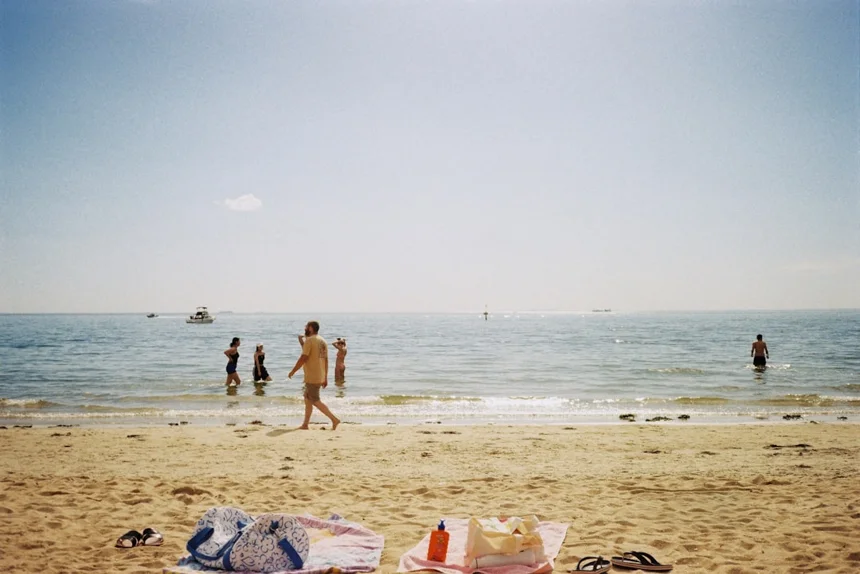 Beach.