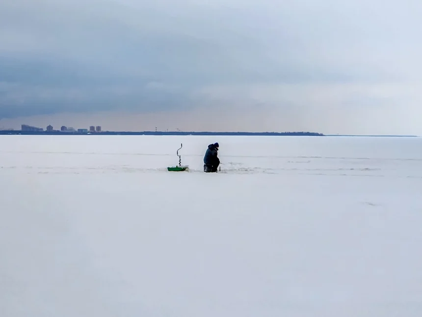 Ice fishing