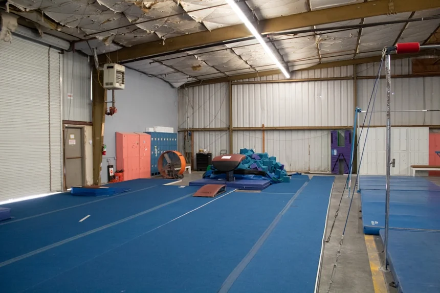 Indoor playground.