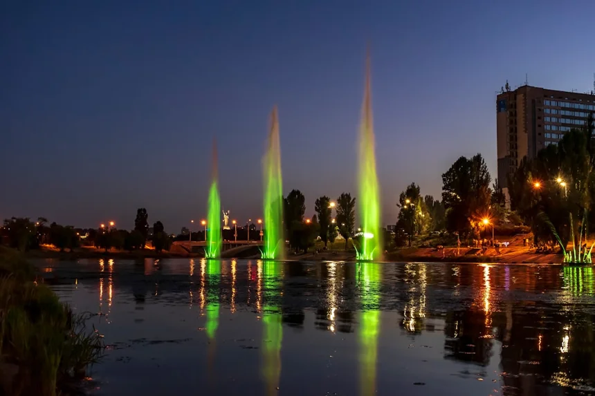 Musical fountain