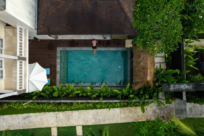 Pool villa.