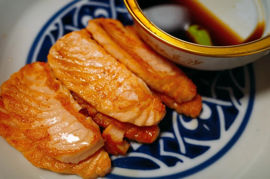 Sliced fish
