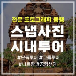 나트랑 시내투어 스냅사진 롱선사 포나가르사원 시티체크아웃투어 후 공항샌딩 후기