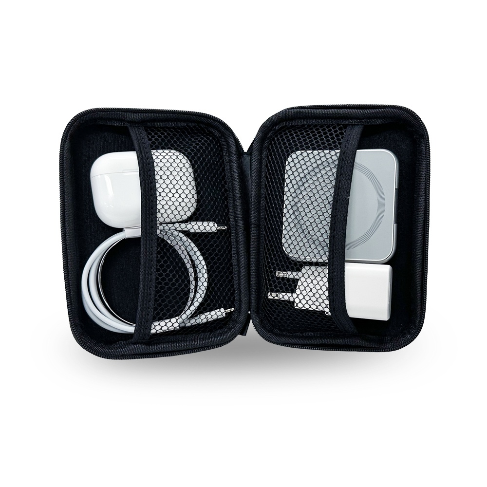 “니케 여행용 파우치 디지털 케이블 충전기 트래블 하드케이스” 필수템으로 인정