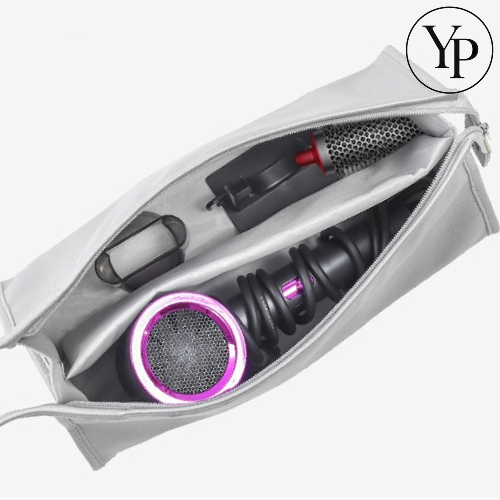 “드라이기 포켓 가방 여행용 휴대용 지퍼 삼각 케이스 욕실 용품 정리 고데기 파우치” 체험 후기