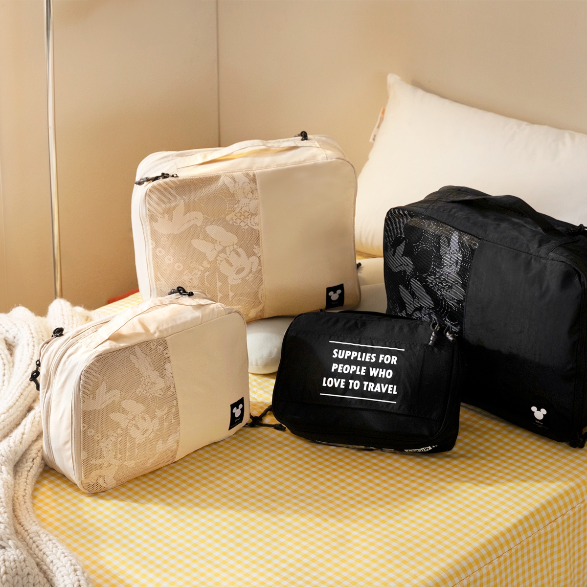 “디즈니 럭풀SMXLXXL세트 압축파우치옷정리캐리어” 여행 준비 필수템 솔직 사용 후기