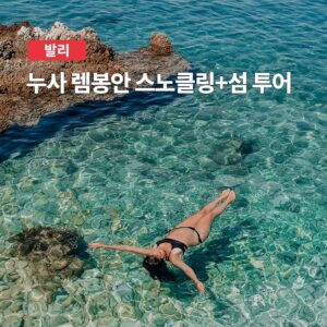 발리 누사 렘봉안 스노클링 섬투어, 가성비 좋은 여행 필수템