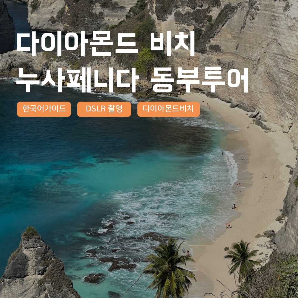 [발리] 누사페니다 동부투어 다이아몬드비치 한국어가이드 스냅사진 택시투어 스노클링 후기