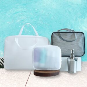 “방수 세면 도구 파우치 사각 지퍼 워시백 헬스장 수영 샤워가방” 솔직 후기 필수템 인정