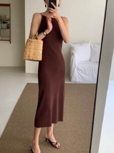 “백리스 이너슬림 홀터넥 끈나시” 전문 리뷰, 여름 휴양지 필수템