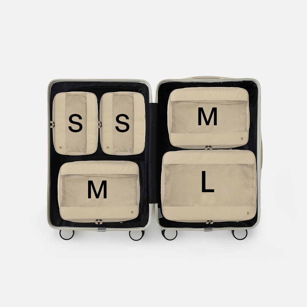 여행 필수템 브랜든 여행 압축 파우치 라이트 S+S+M+M+L 후기