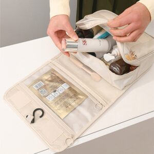 여행용 워시백 세면도구 파우치 벽걸이 트래블 파우치 추천템, 실제 써보니 만족스럽더라구요