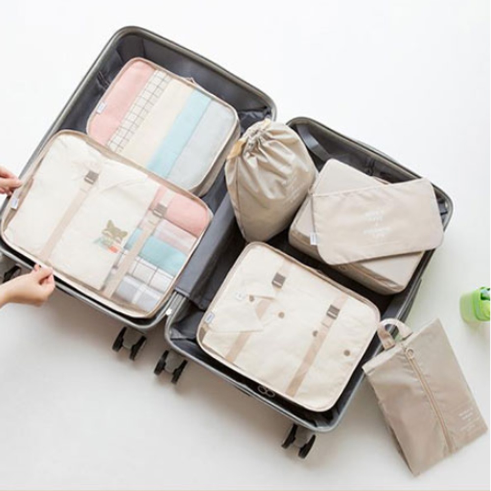 “여행용 압축파우치 캐리어 파우치 짐싸기 7종” 솔직 사용 후기