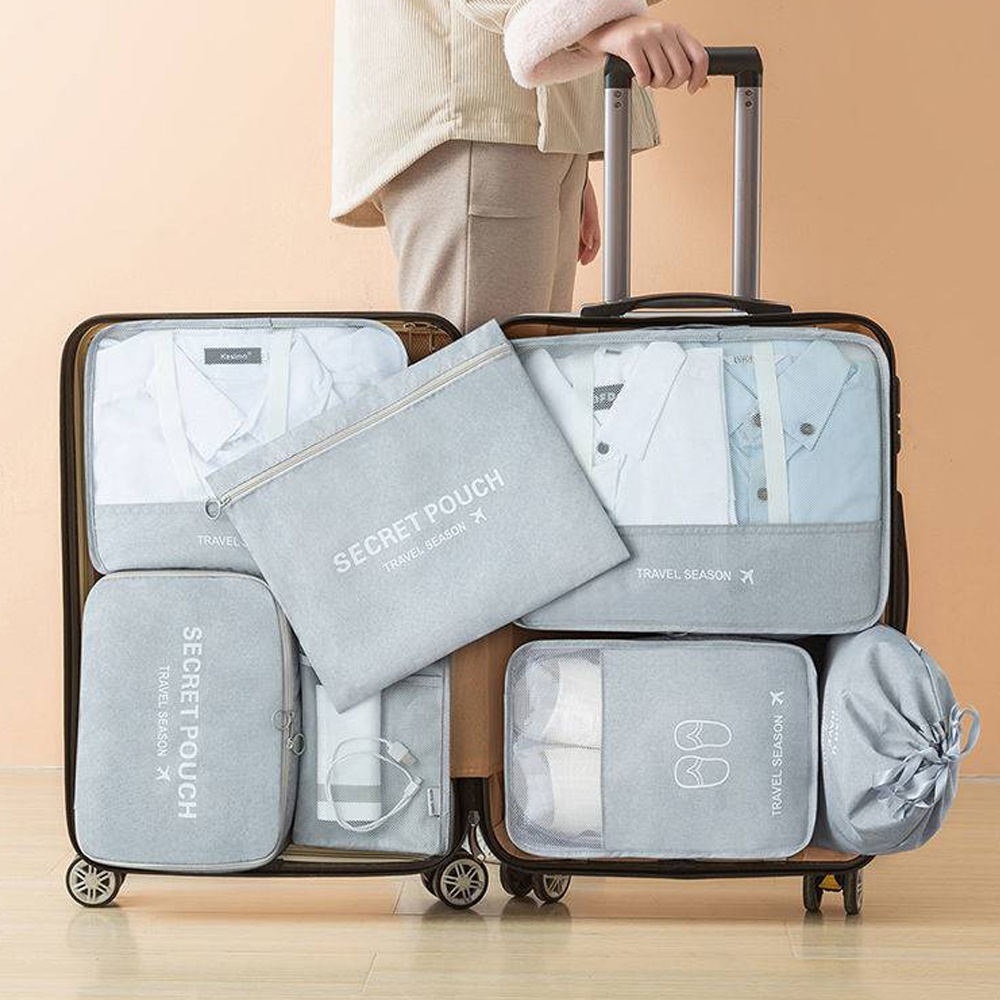 여행용파우치 캐리어파우치 세트 정리백 솔직 리뷰, 여행 필수템