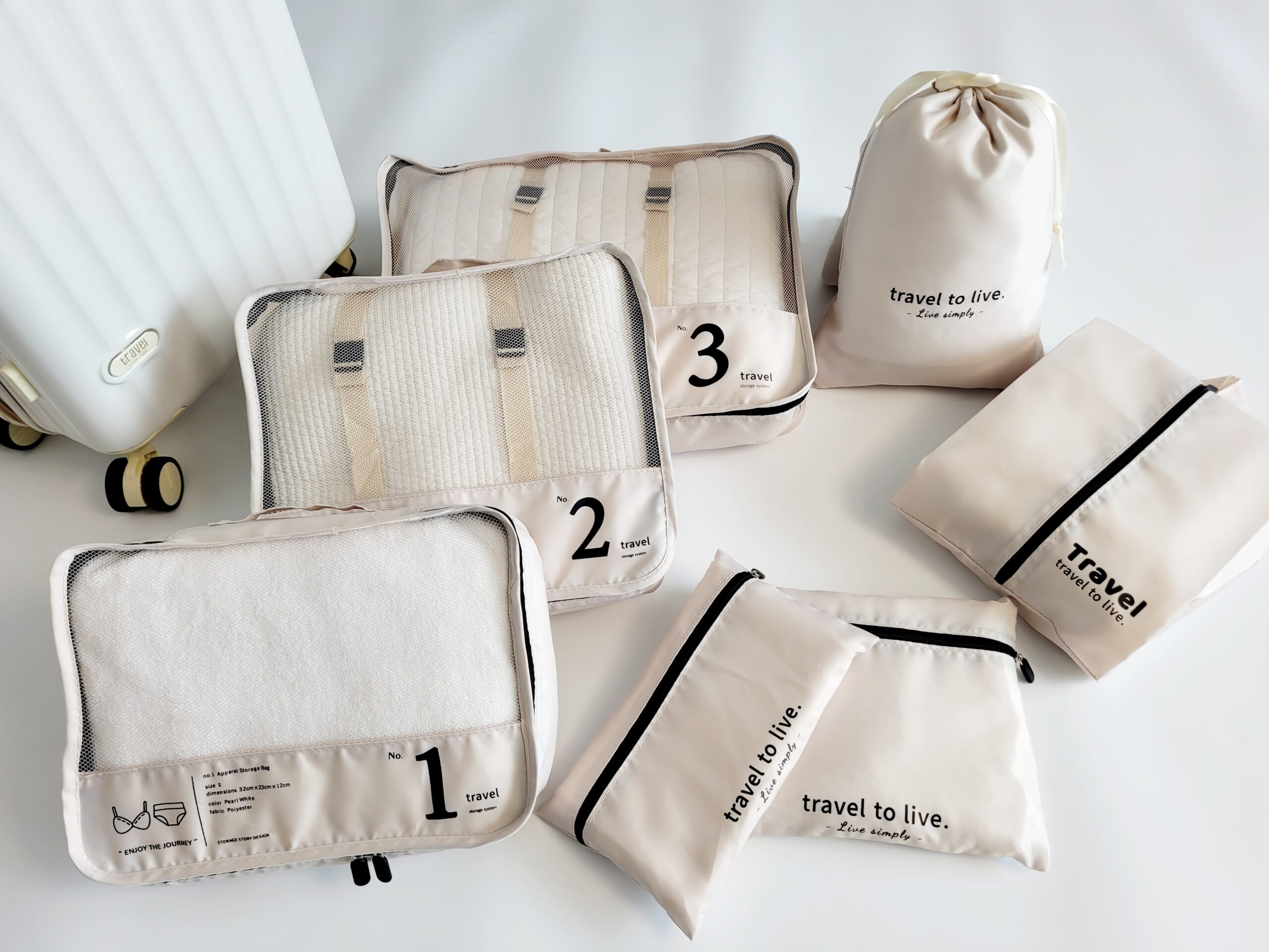 “여행파우치 세트 캐리어 파우치 짐싸기” 필수템 추천