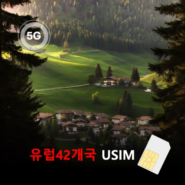 [유심칩] [통큰무제한] 유럽42개국 유심, 여행의 필수품 완벽 사용 후기