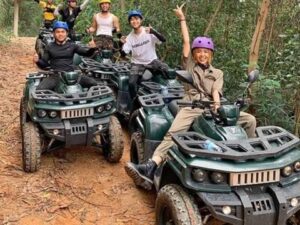 진짜 짜릿한 경험 나트랑 콩포레스트 투어 ATV 짚라인 액티비티