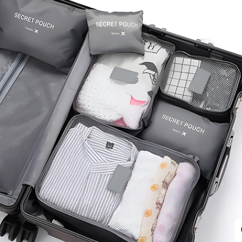 “캐리어 압축 파우치 여행용 파우치 6종” 후기, 여행의 필수템으로 인정