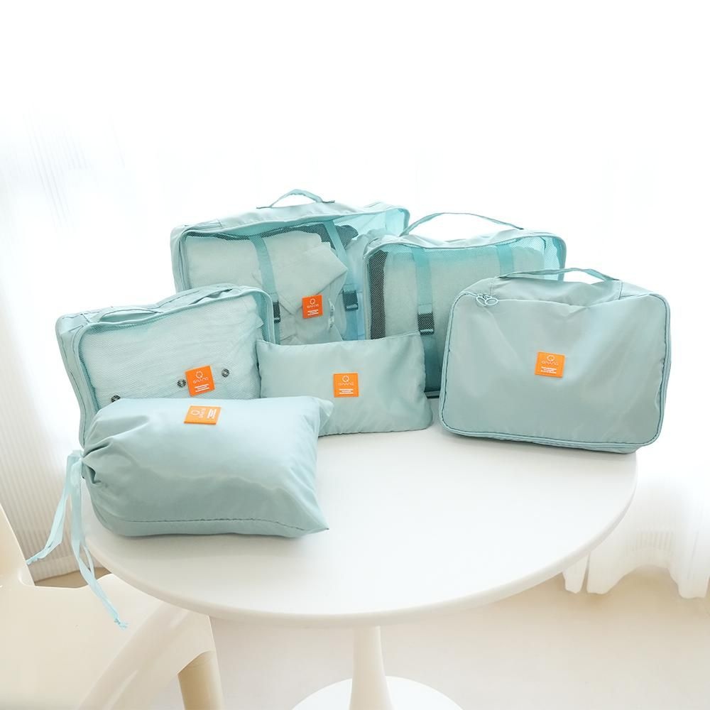 “큐랑 프리미엄 여행용 파우치 6종 세트, 여행 필수템으로 추천해요”