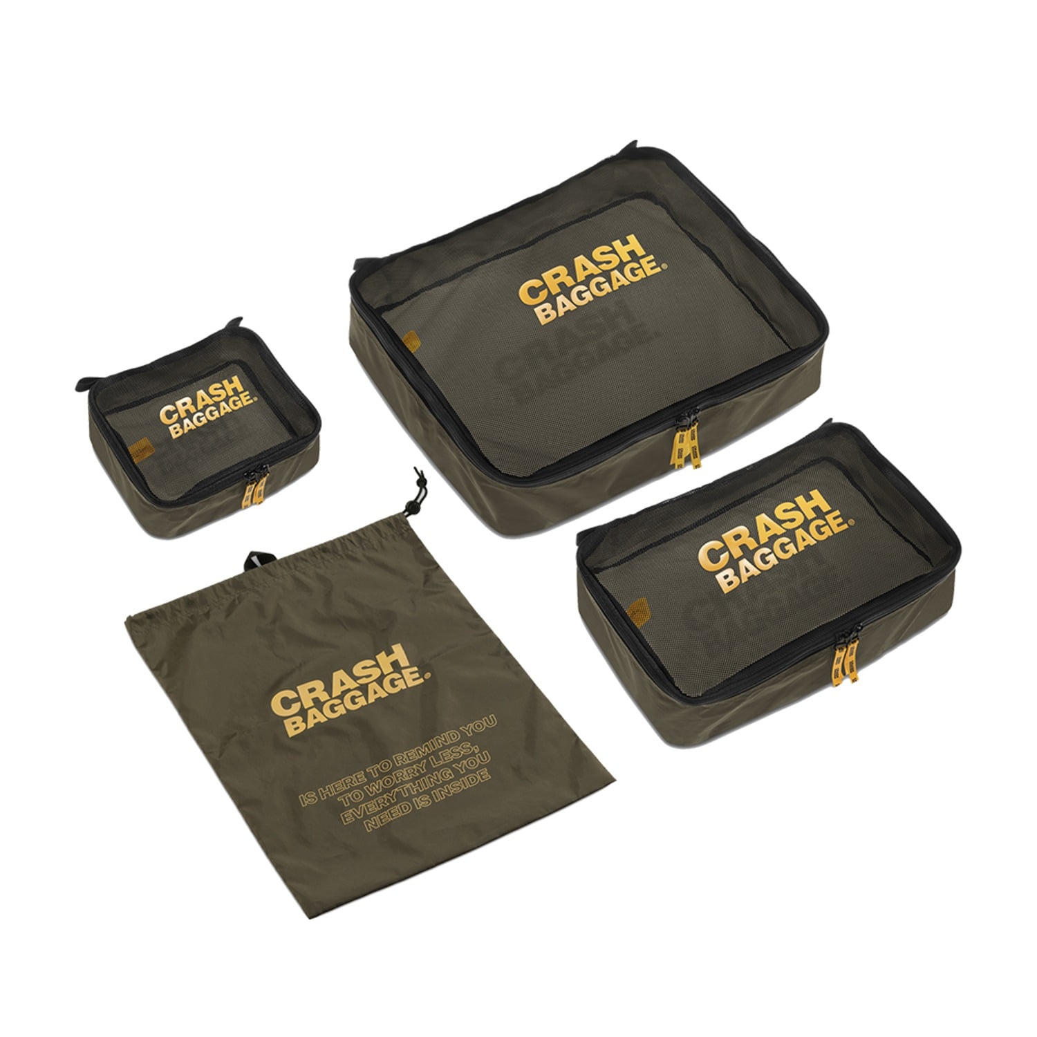 “크래쉬배기지 이지 라이프 트레블 키트 올리브” 완벽한 여행 동반자