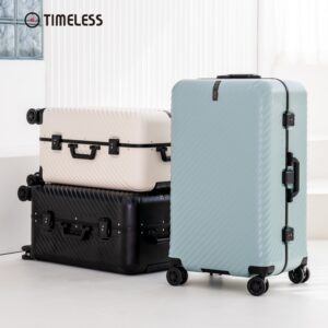 “타임리스 큐브릭 캐리어 70cm(26인치) 79cm(30인치) 여행용 튼튼한 대형 PC” 리뷰, 여행 필수템