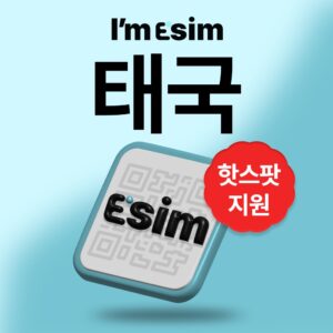 “태국이심 데이터 무제한 eSIM 방콕 치앙마이 푸켓” 필수템 추천