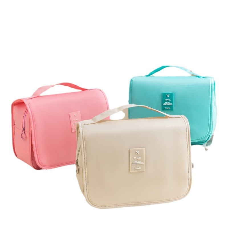 패브릭 벽걸이 여행용 파우치 화장품 정리 다용도 파우치백, 정말 필수템이에요