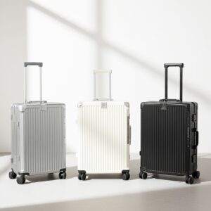 “폴리카보네이트 뉴메탈프레임 캐리어 금고형, 여행 필수템으로 추천합니다”