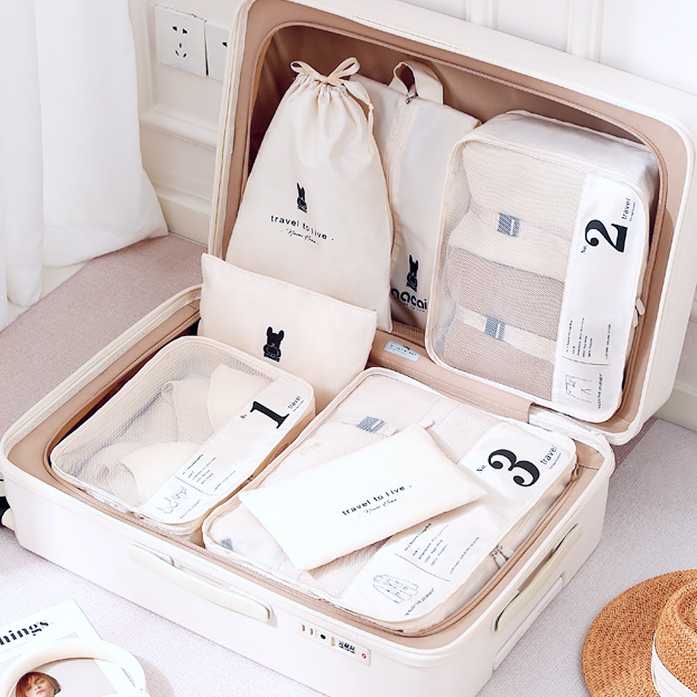 “프레이나 여행용 파우치 세트” 솔직 후기, 여행 가방 정리의 필수템