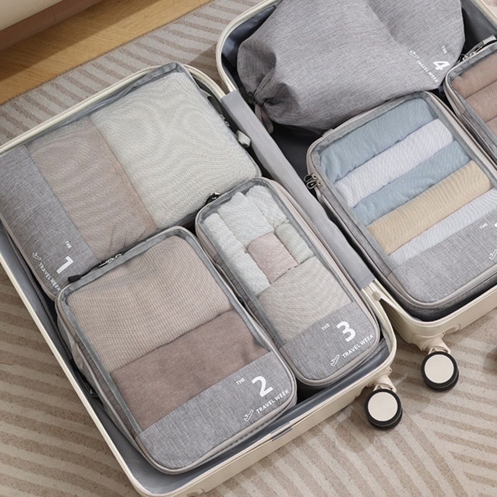 프레이나 여행용 압축파우치 화장품 더스트백 추천템 여행 필수 아이템으로 인정받다